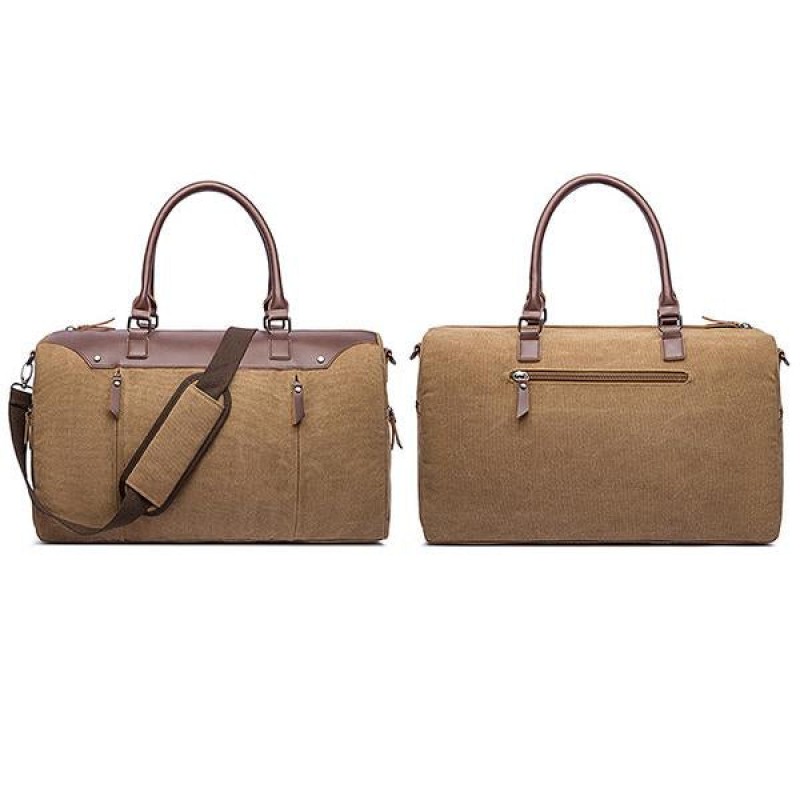 CASUAL TOTE CANVAS LUGGAGE BAG 85085230M