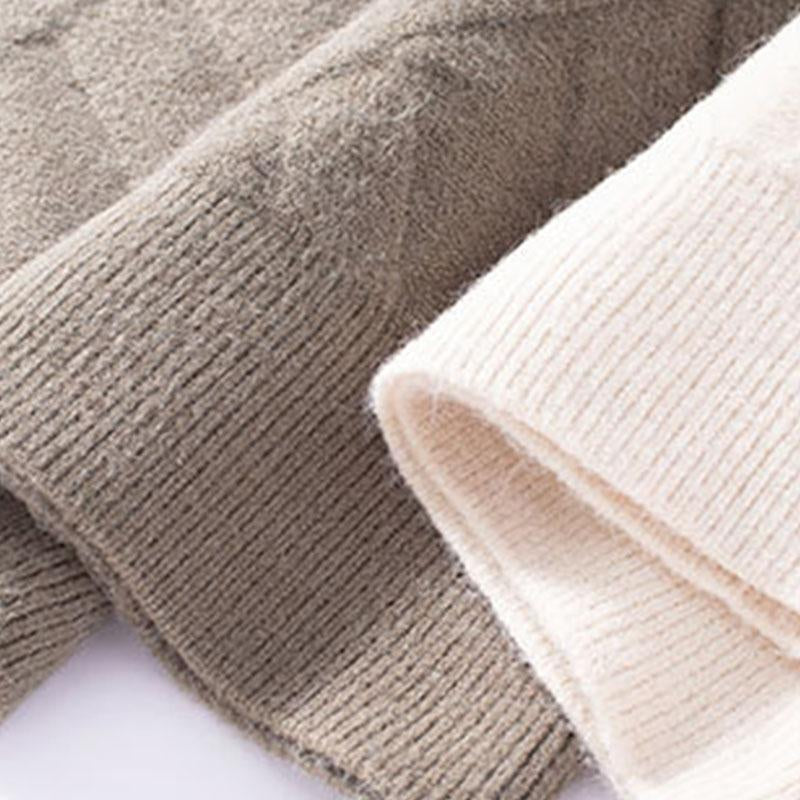 Mens Round Neck Gradient Long Sleeve Sweater 02959240M