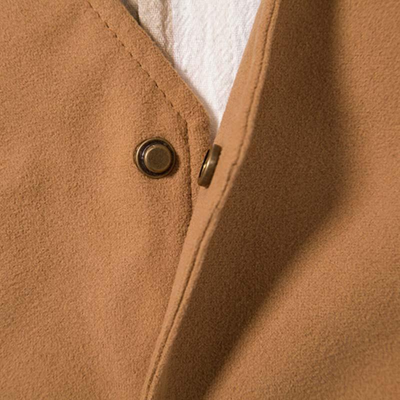 Mens Vintage Slim V Neck Single Breasted Vest 49764843M (Shirt Excluded)