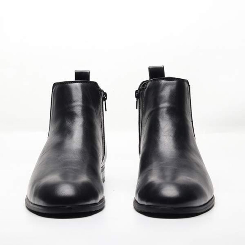 MENS BLACK CLASSIC CHELSEA BOOTS 60413229