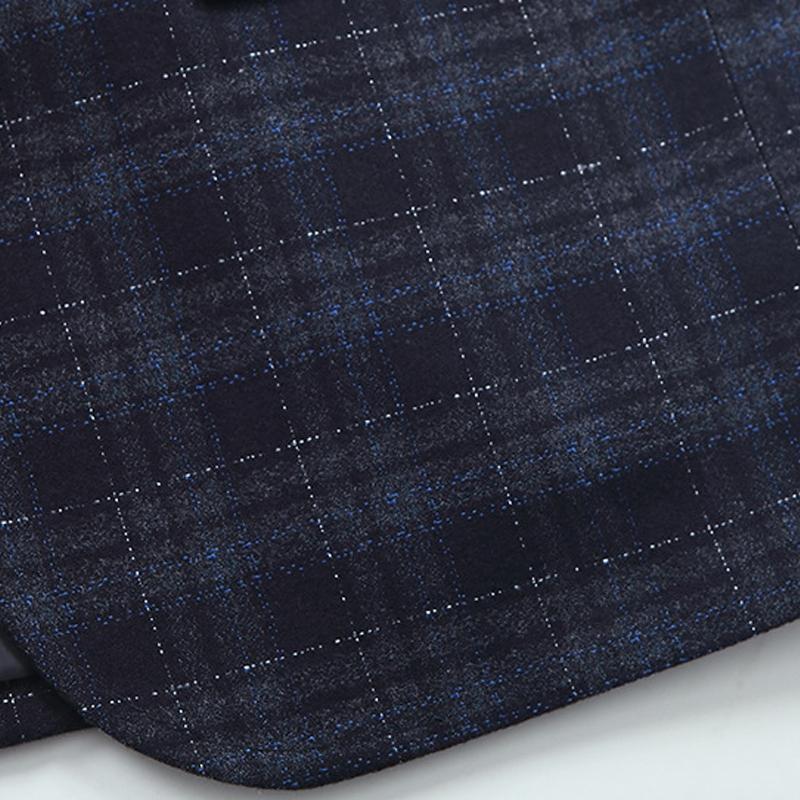 MENS VINTAGE PLAID LAPEL BLAZER 32932521X