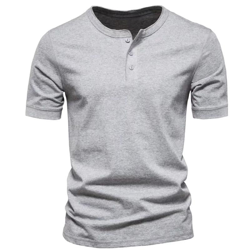 Mens Solid Color Short Sleeve T-Shirt 23111053Y