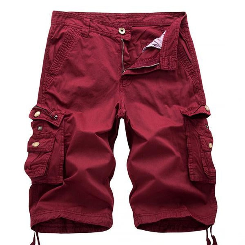 MENS LOOSE CASUAL COTTON SHORTS 08731786M