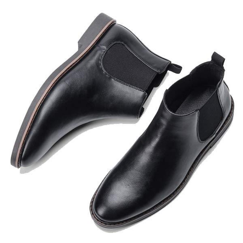 MENS POLISHED CHELSEA BOOTS 39577481