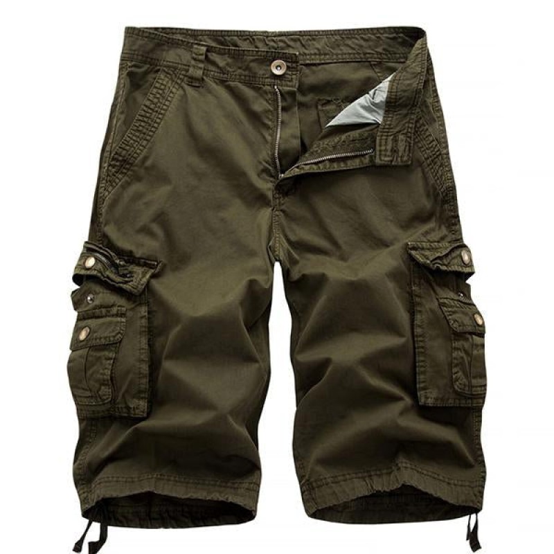 MENS LOOSE CASUAL COTTON SHORTS 08731786M