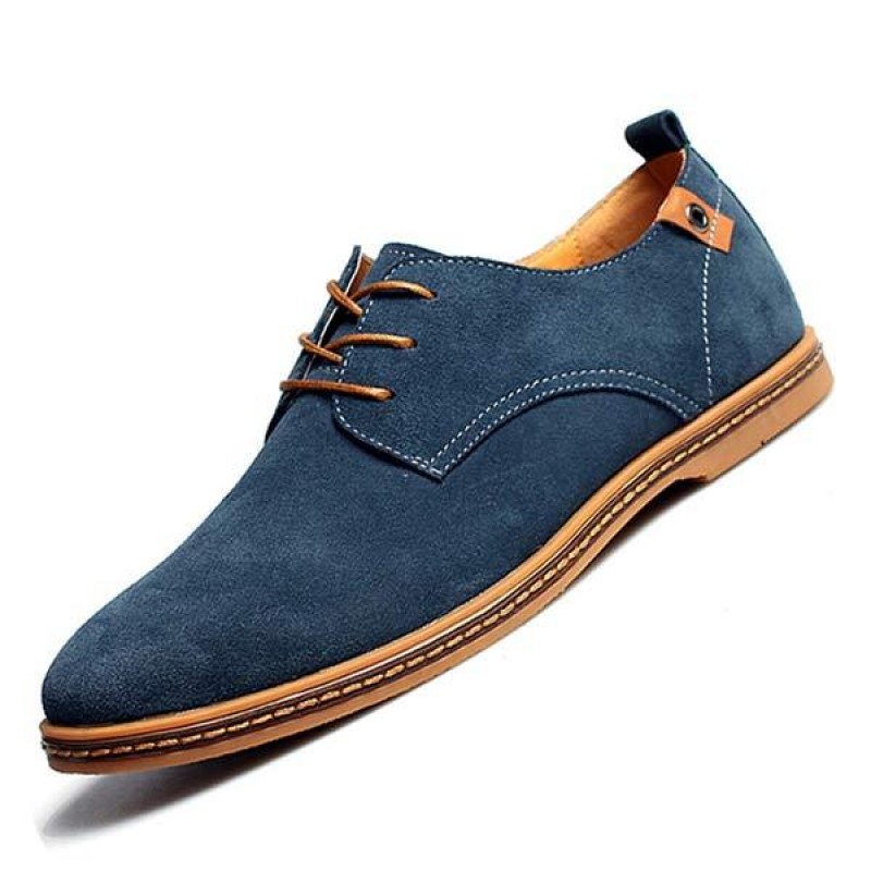 MENS SUEDE FASHION CASUAL SHOES 22430732