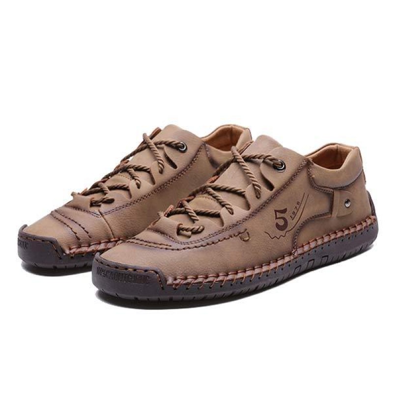 MENS CASUAL LEATHER SHOES 37969496
