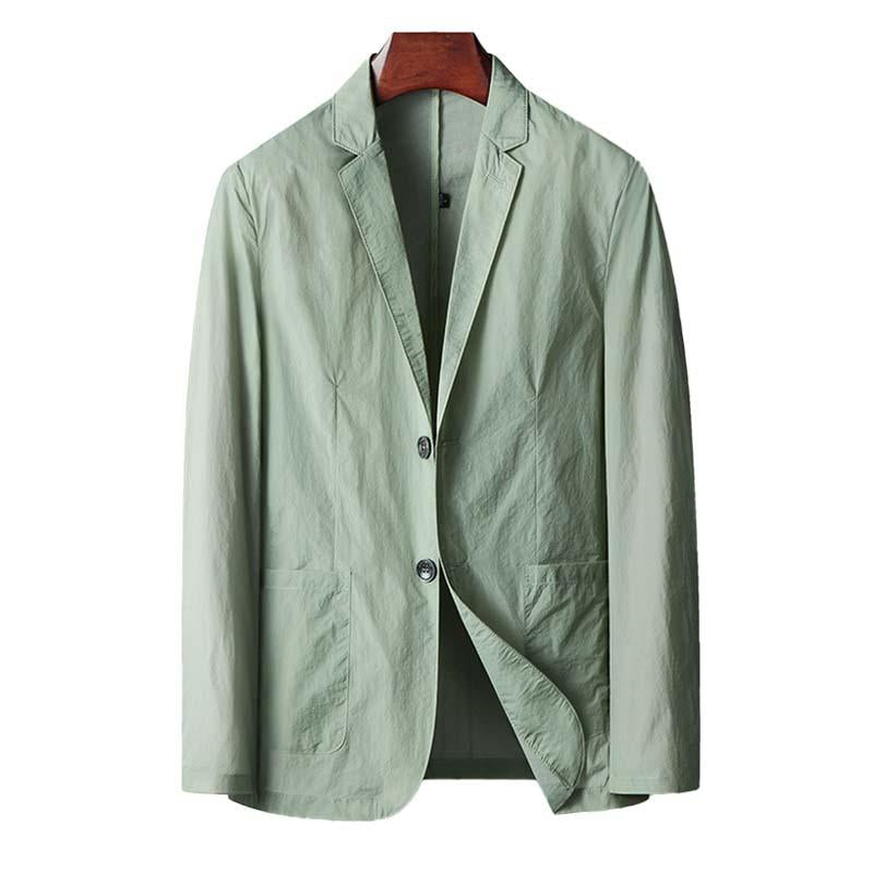 Mens Casual Thin Lapel Single Breasted Blazer 59719220M