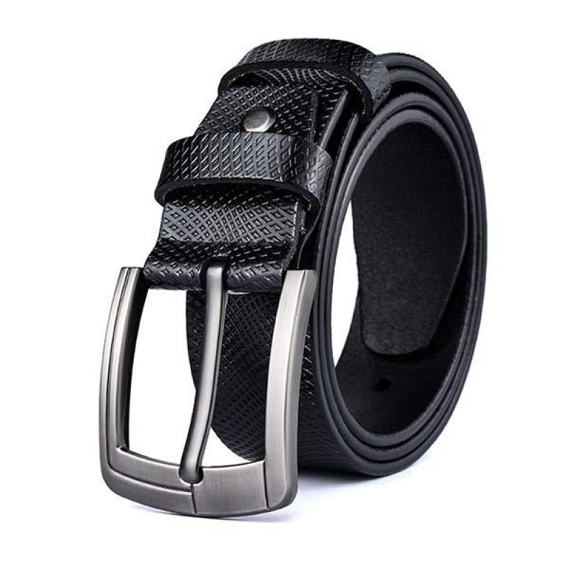 VINTAGE COWHIDE BELT 69428562W