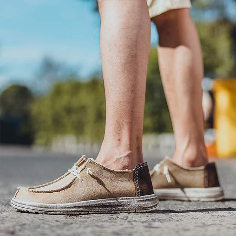 MENS SLIP-ON CANVAS SHOES 63069952