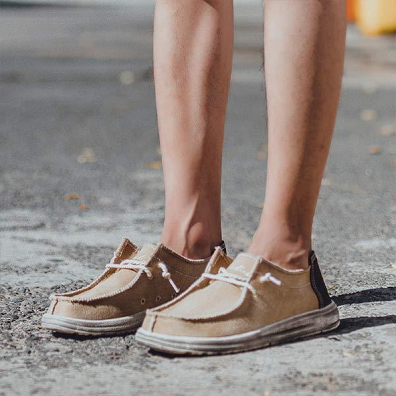 MENS SLIP-ON CANVAS SHOES 63069952