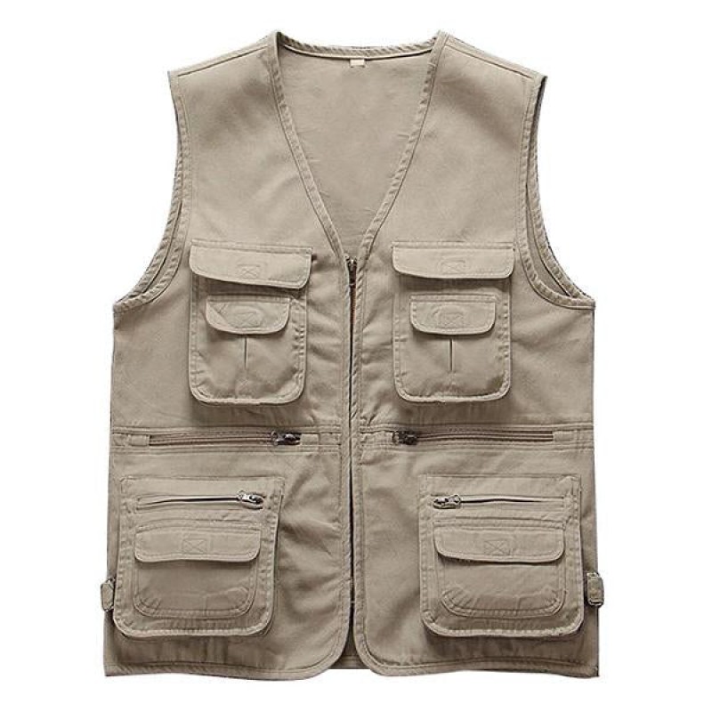 Mens Multi-pocket Cargo Vest 78005751M