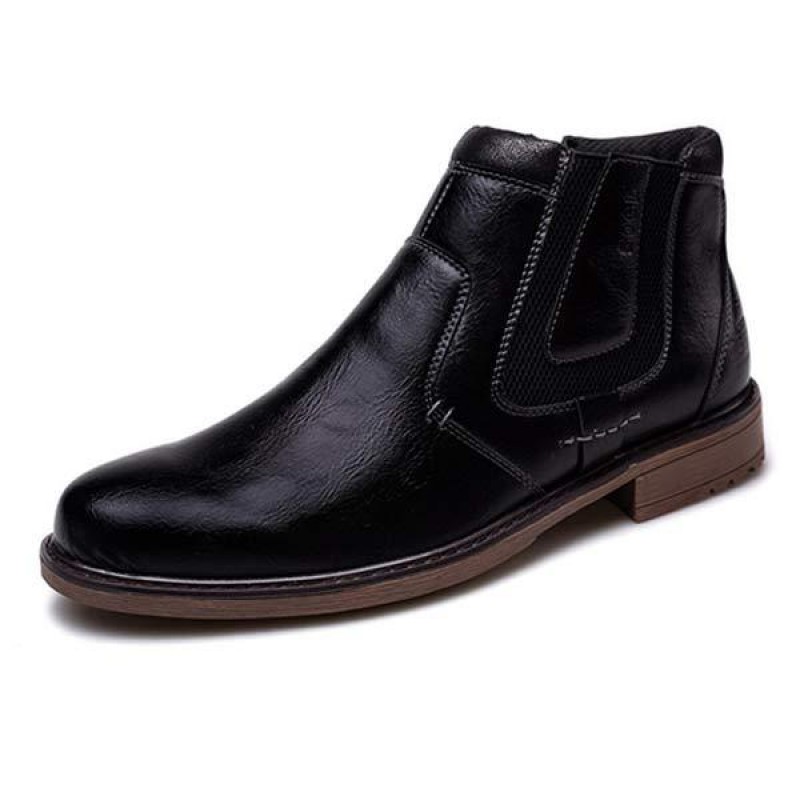 MENS LEATHER CHELSEA BOOTS 32473720