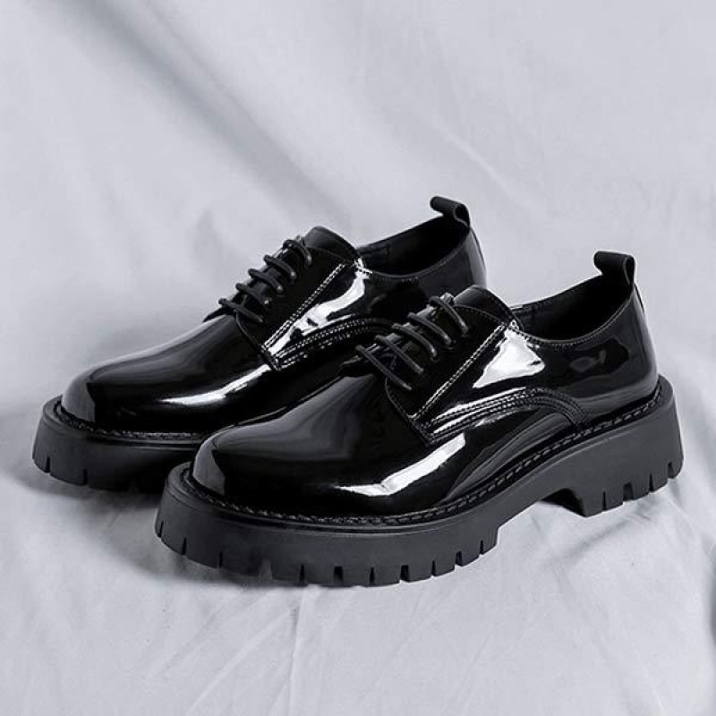 MENS PLATFORM LACE UP SHOES 35470566
