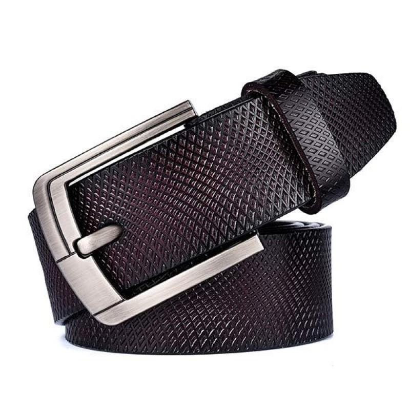 VINTAGE COWHIDE BELT 69428562W