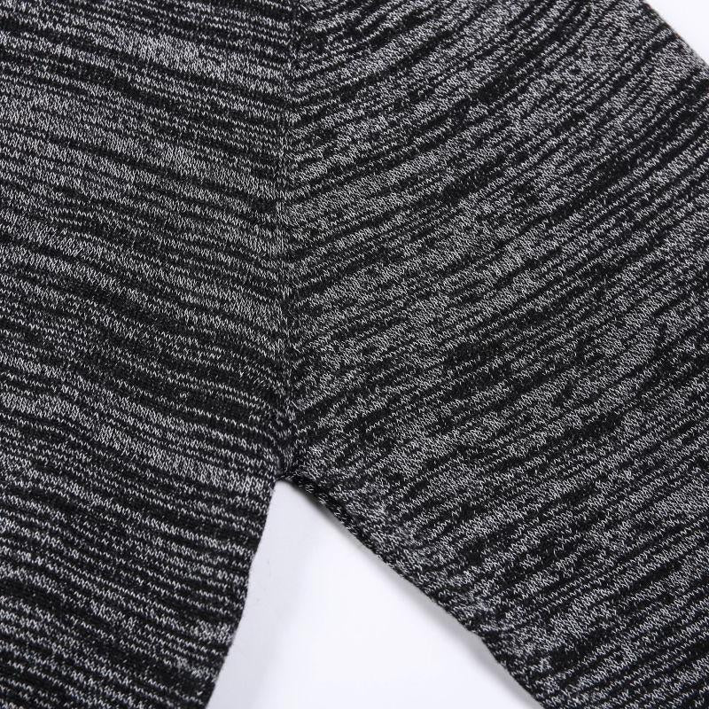 Mens Hooded Knit Pullover Sweater 18070031X
