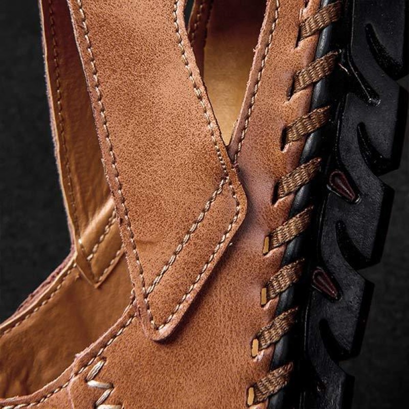 MENS OUTDOOR CASUAL LEATHER SANDALS 83083901