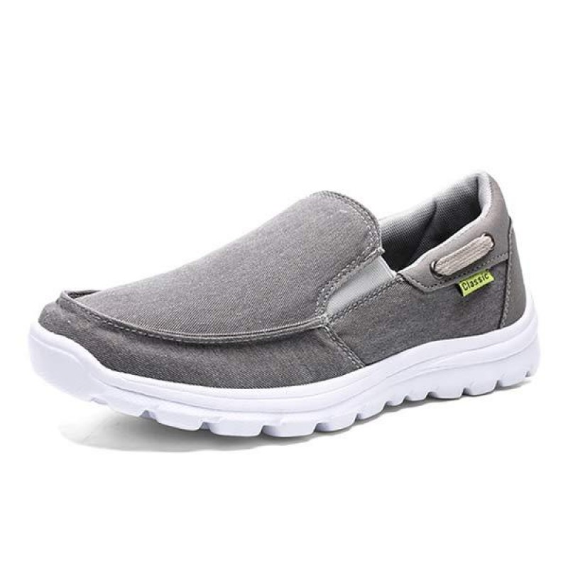 MENS CANVAS SLIP-ON CASUAL SHOES 95408339