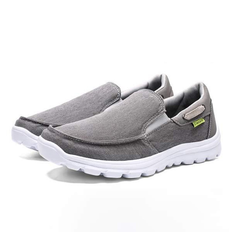 MENS CANVAS SLIP-ON CASUAL SHOES 95408339