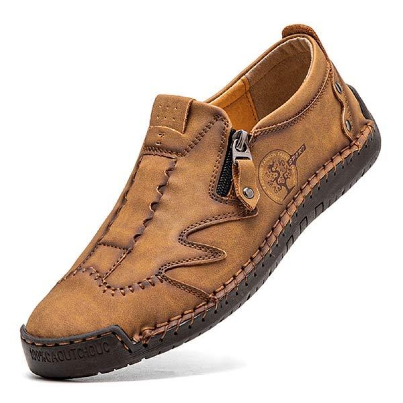 MENS VINTAGE CASUAL LEATHER SHOES 90893563