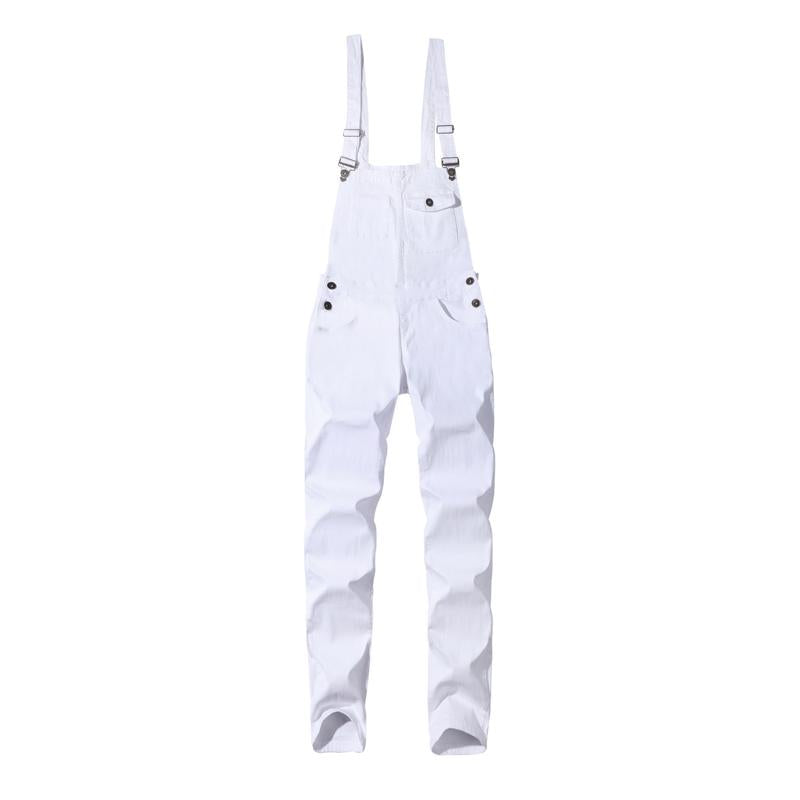 Mens Solid Color Slimming Jumpsuit 87488057X