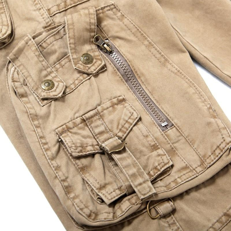 Mens Loose Multi-Pocket Cargo Pants 67742856Y