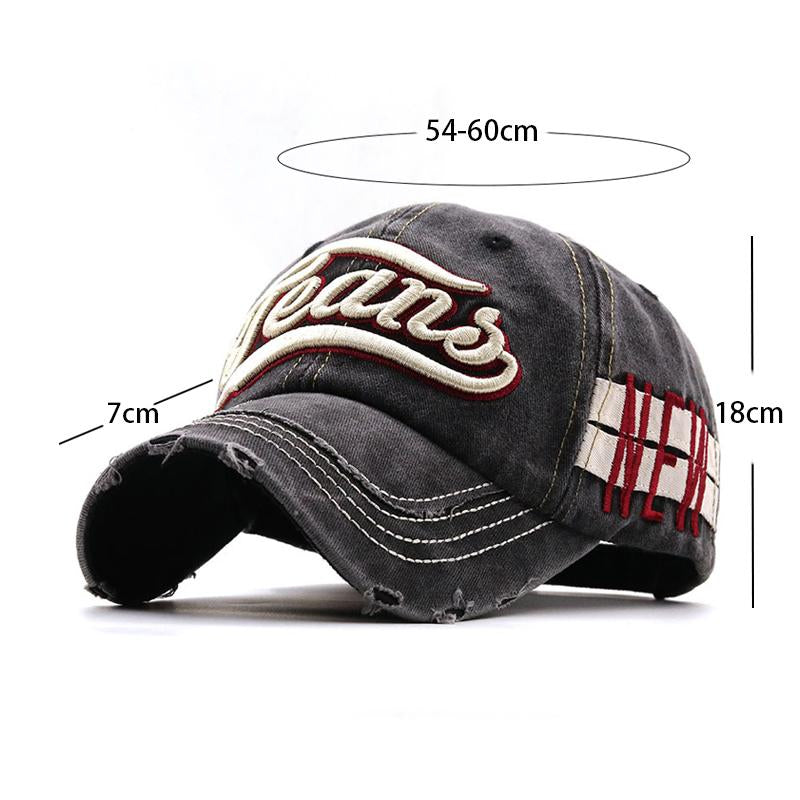 Mens Letter Embroidered Baseball Cap 54973199Y