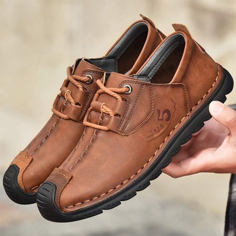 MENS CASUAL LEATHER SHOES 55964967
