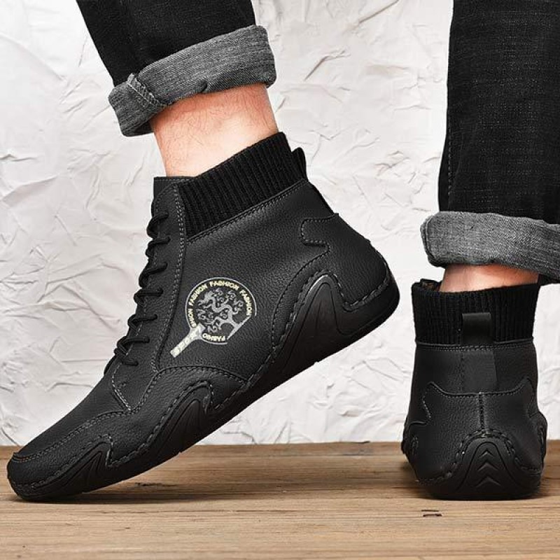 MENS VINTAGE ANKLE BOOTS 12965354