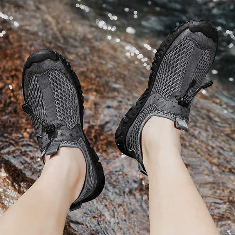 MENS OUTDOOR LIGHTWEIGHT BREATHABLE MESH SHOES 02125003