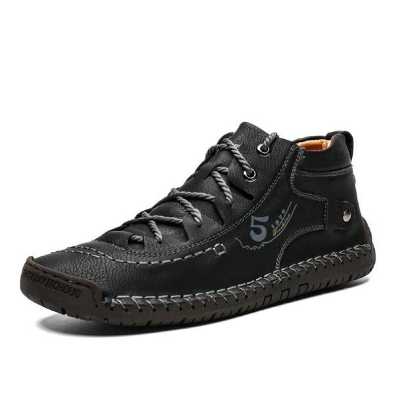 MENS VINTAGE STITCH THREAD BOOTIES