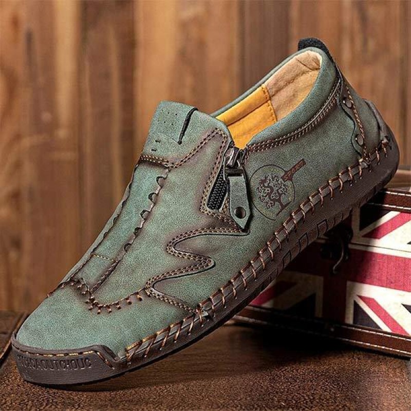 MENS VINTAGE CASUAL LEATHER SHOES 90893563