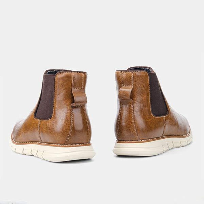 MENS POLISHED CHELSEA BOOTS 70524386