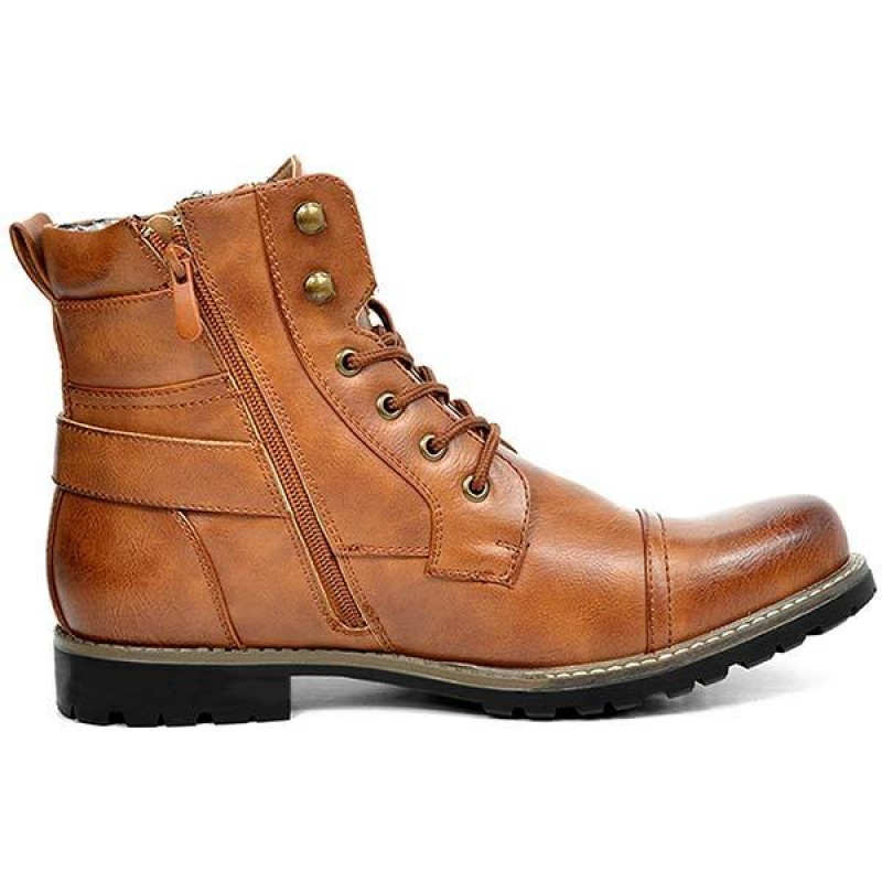 MENS METAL DOUBLE ZIP RIDER BOOTS 46764393C