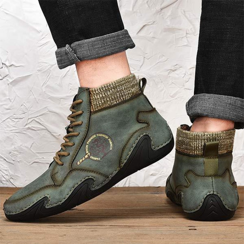 MENS VINTAGE ANKLE BOOTS 12965354