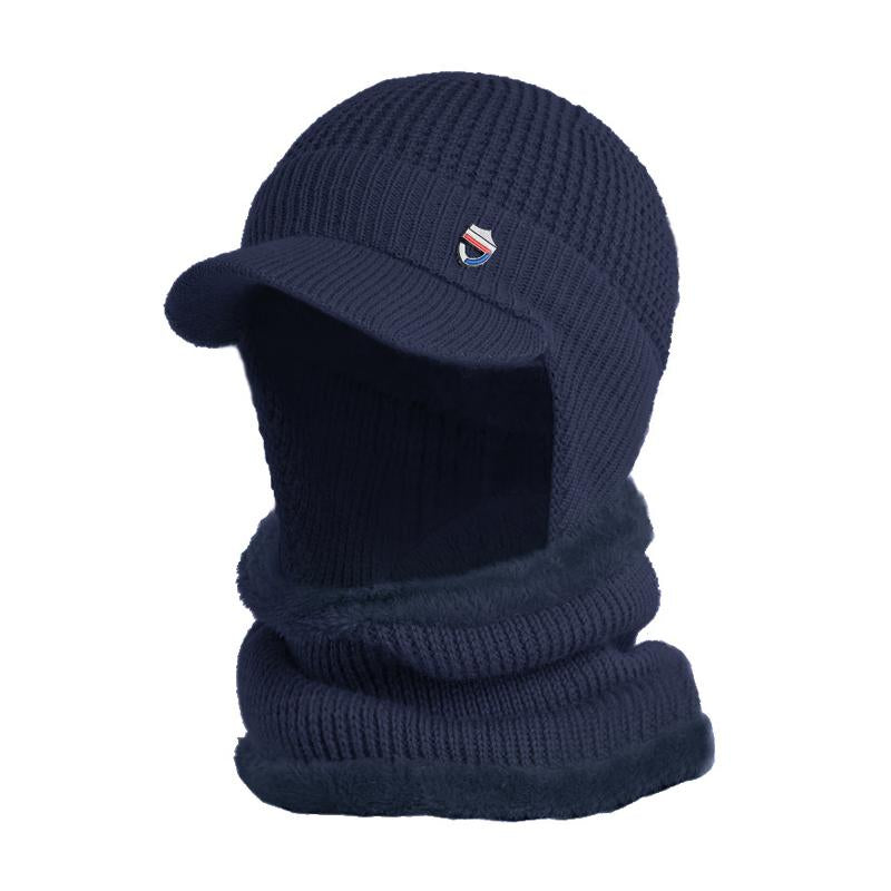 Mens Ear Protector Neck Warm Knit Cap 80451294Y