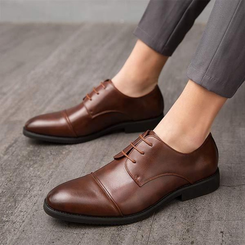 MENS CLASSIC BUSINESS LEATHER SHOES 06388855