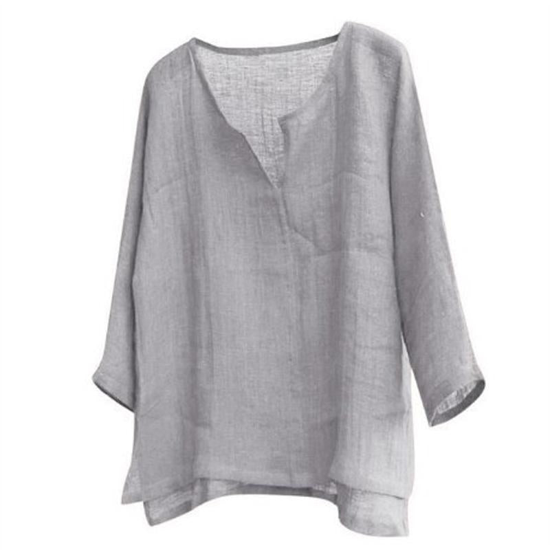 Mens Casual Solid Color Long Sleeve Shirt 04305878Y
