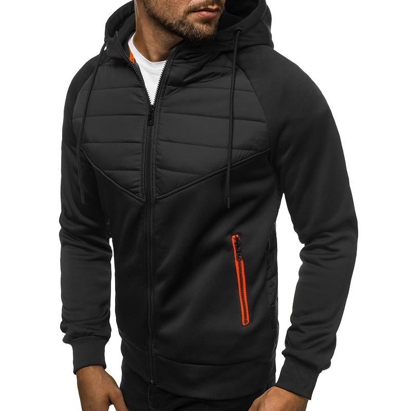 Mens Casual Zipper Hoodie Jacket 40406042X