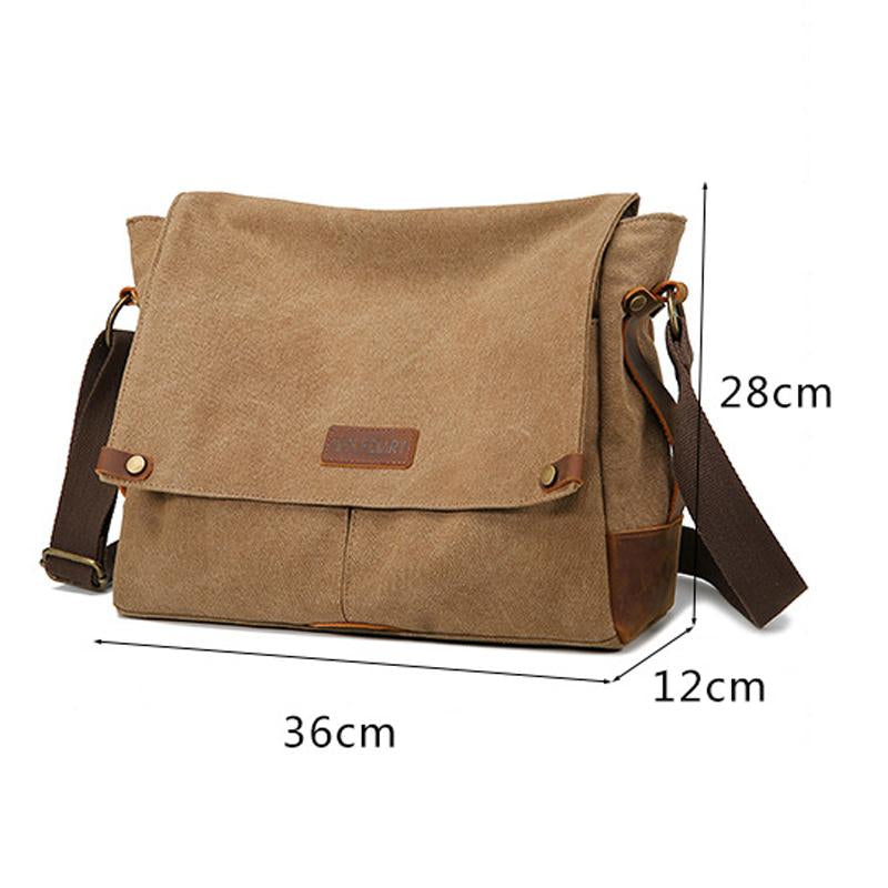Mens Casual Vintage Messenger Bag 17283212Y