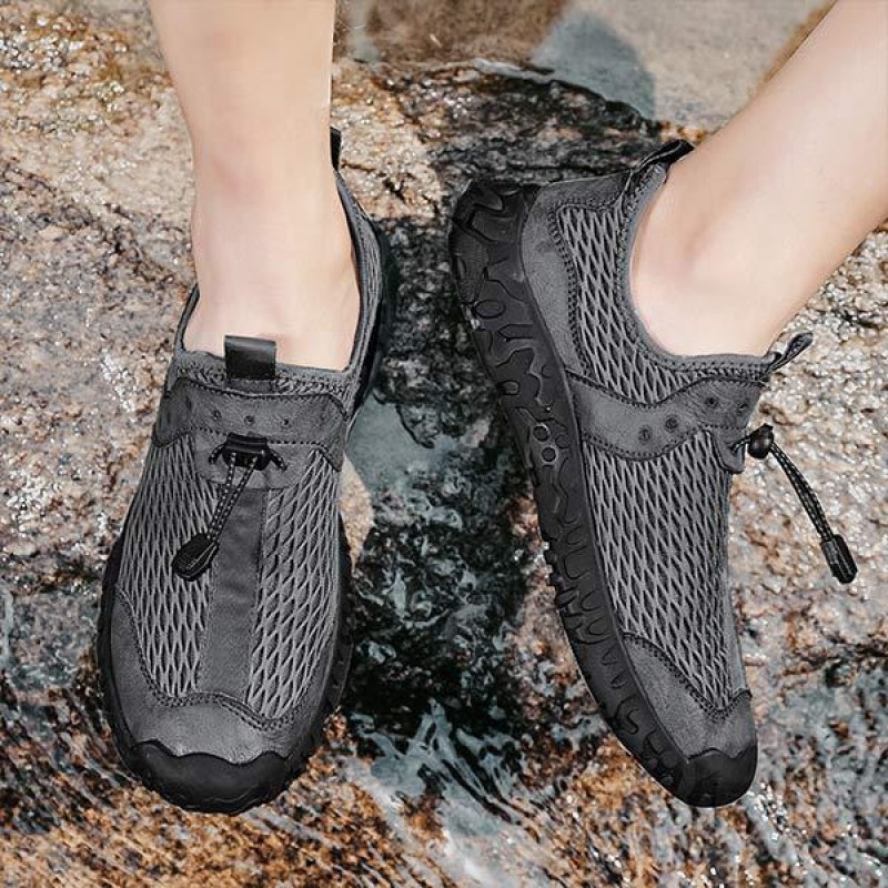 MENS OUTDOOR LIGHTWEIGHT BREATHABLE MESH SHOES 02125003