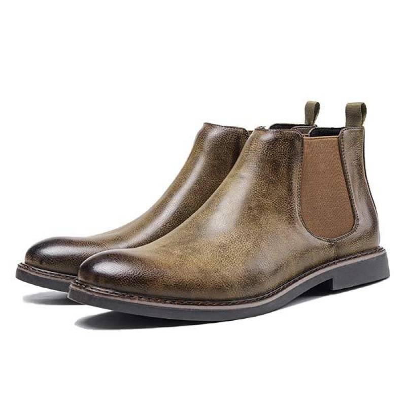 MENS POLISHED CHELSEA BOOTS 39577481