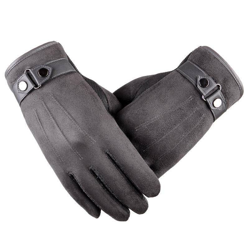 Mens Touchable Mobile Phone Screen Warm Cycling Driving Gloves 86786598Y