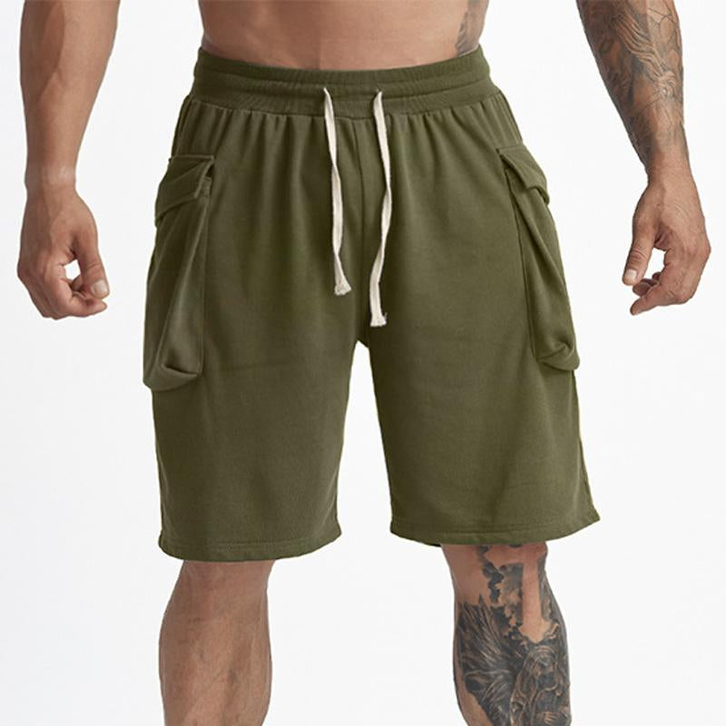 Mens Casual Multi-Pocket Sports Shorts 97827364Y