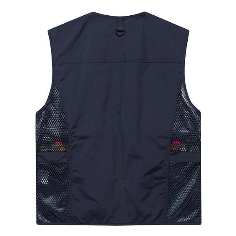 Mens Multi Pocket Mesh Vest 16233504M