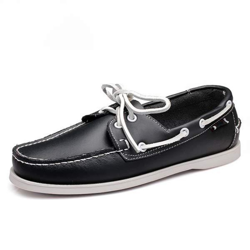 MENS LEATHER BOAT SHOES 41603460