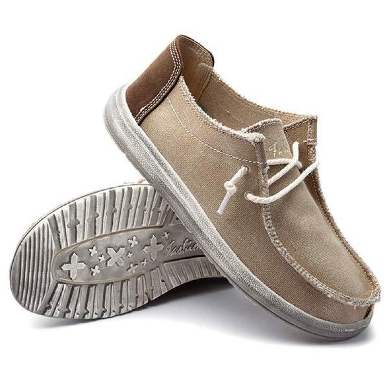 MENS SLIP-ON CANVAS SHOES 63069952