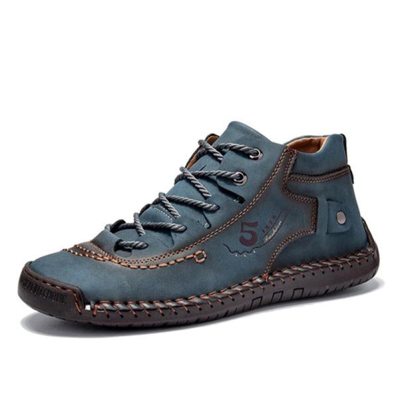 MENS VINTAGE STITCH THREAD BOOTIES