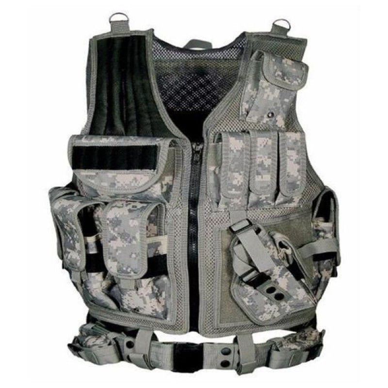 Mens Ultralight Outdoor Mesh Breathable Tactical Vest 96202587M