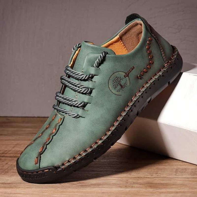 MENS CASUAL FASHION LACE-UP SHOES 77917859
